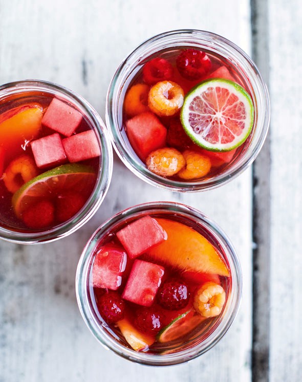 Rosé sangria