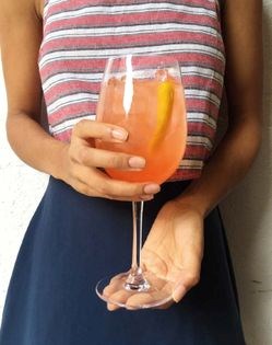 Rosé sangria