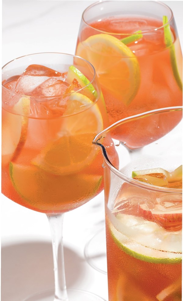 Rosé sangria