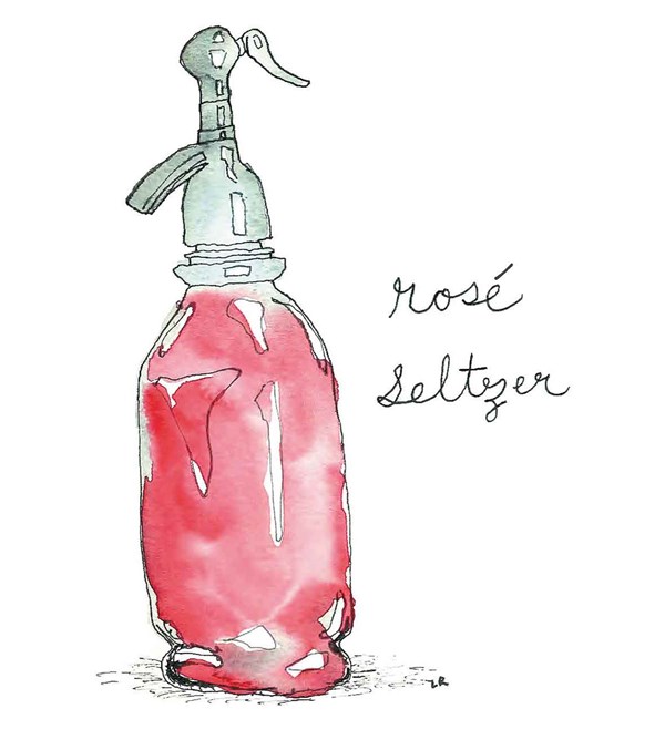 Rosé seltzer