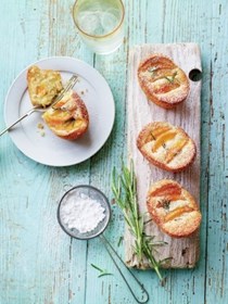 Rosemary & apricot friands
