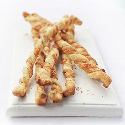 Rosemary & Gruyere straws