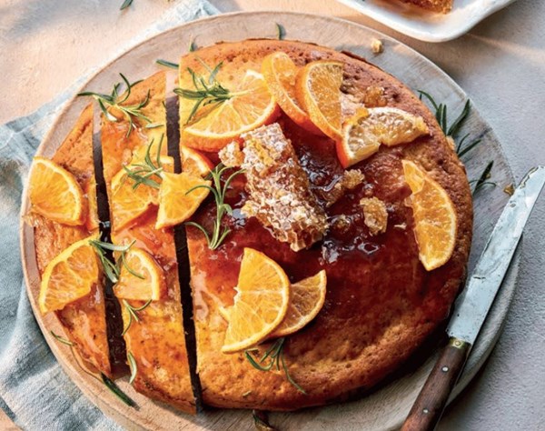 Rosemary & orange honey cake (Torta al miele arancia e rosmarino)