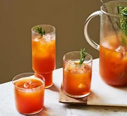 Rosemary & orange iced tea