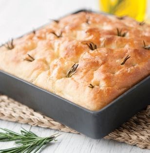 Rosemary & sea salt foccacia