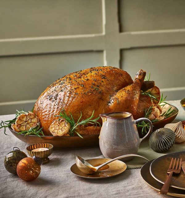 Rosemary and garlic butter turkey