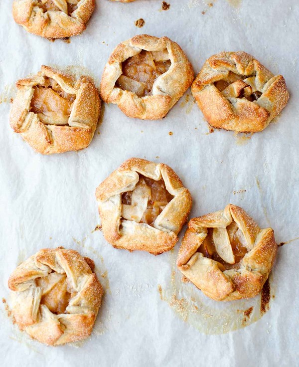 Rosemary apple hand tarts