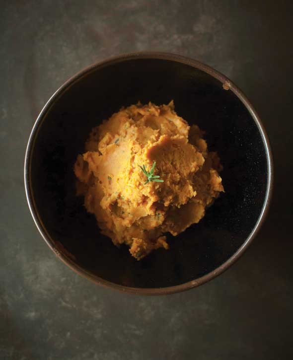 Rosemary carrot mash