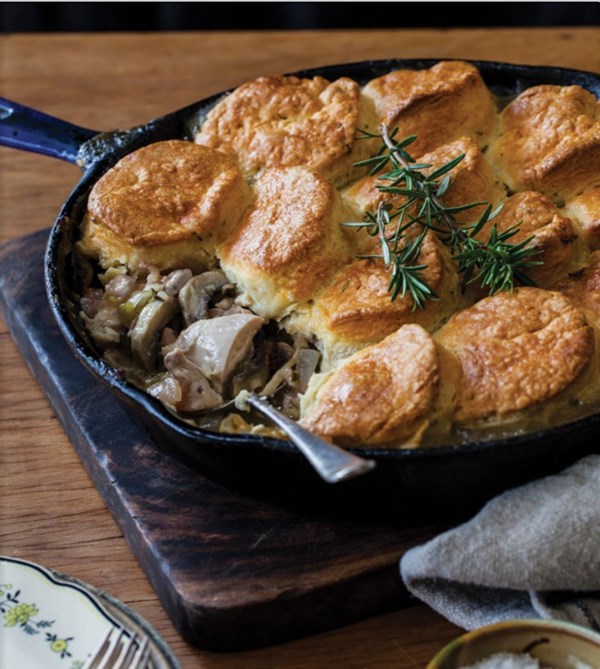 Rosemary dumpling crust