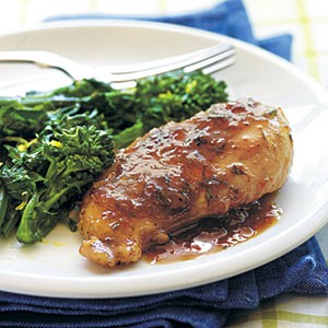 Rosemary-fig chicken with Port