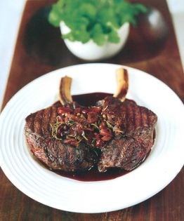 Rosemary, garlic and chilli glaze