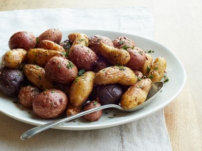 Rosemary-garlic roasted potatoes