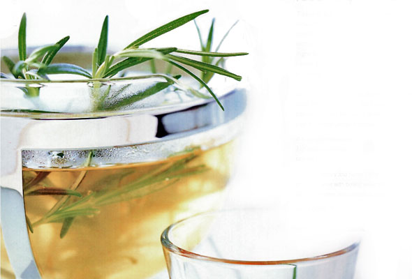 Rosemary infused tea (Tisane)