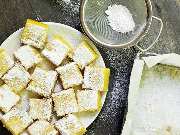 Rosemary lemon bars
