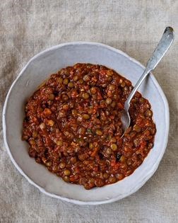 Rosemary lentils