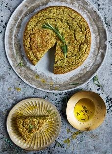 Rosemary mung bean bread