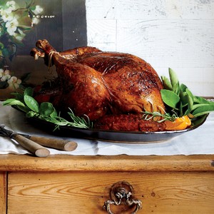 Rosemary-orange roast turkey