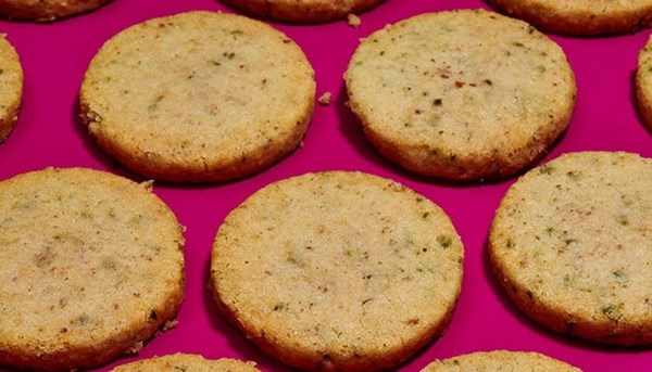 Rosemary-Parm cookies