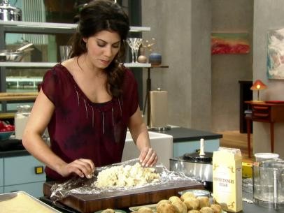Rosemary-Parmesan shortbread