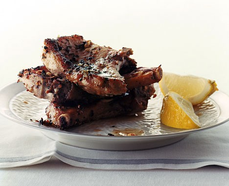 Rosemary pork chops