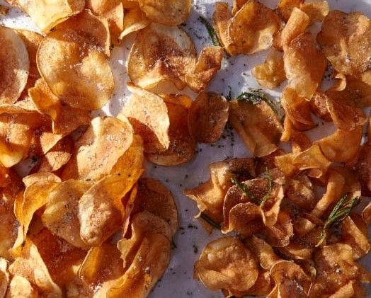 Rosemary potato chips