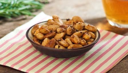 Rosemary roasted almonds