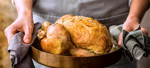 Rosemary salt roast chicken