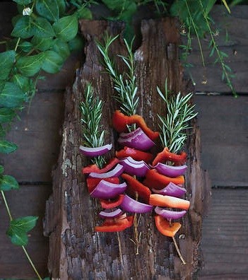Rosemary skewers