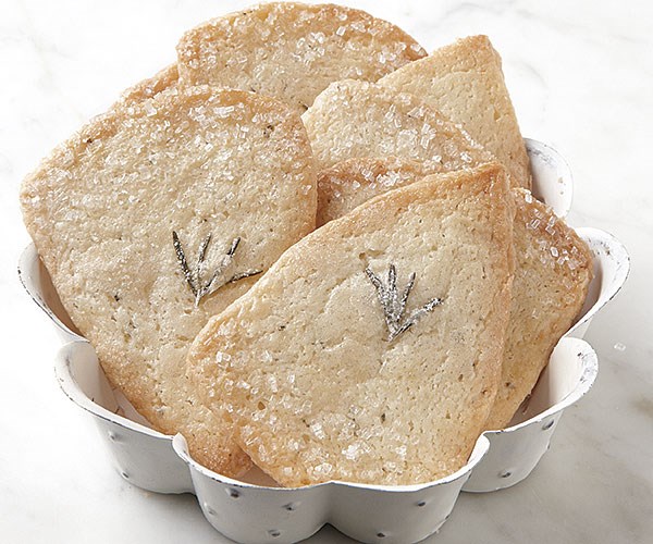 Rosemary sugar cookies