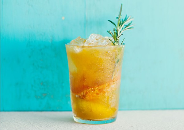 Rosemary-tangerine cooler