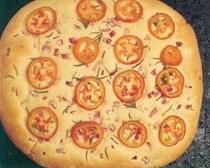 Rosemary, tomato and onion bread