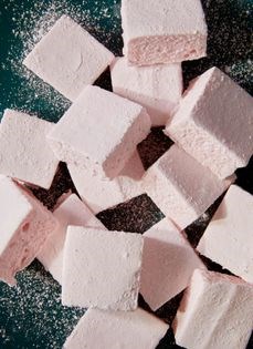 Rosewater marshmallows