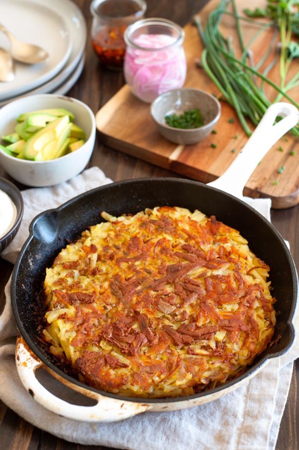 Rösti with all the fixings 