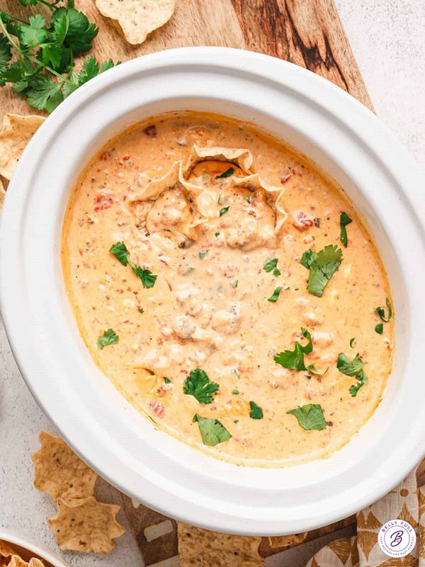 Rotel and sausage cheese dip