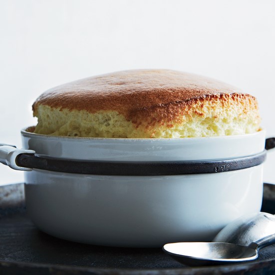 Rothschild soufflé (sweet) [Jacques Pépin]