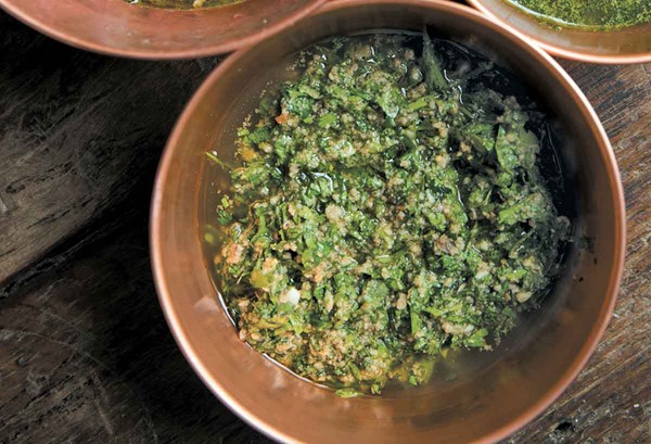 Rough chimichurri