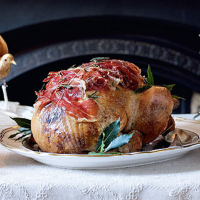 Rowley Leigh's roast turkey, Lombardy style