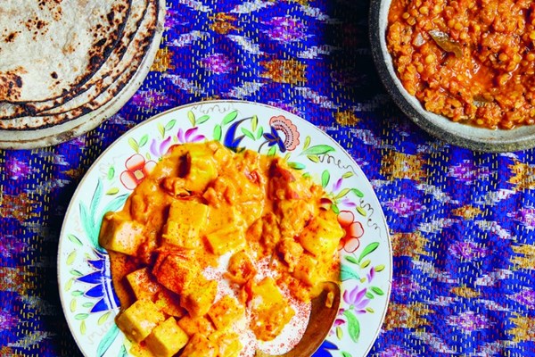 Royal saffron paneer