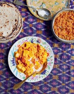 Royal saffron paneer (Shahi paneer)