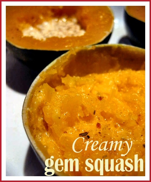Rozenhof creamy gem squash 