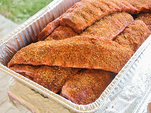 Rub for barbecue ribs