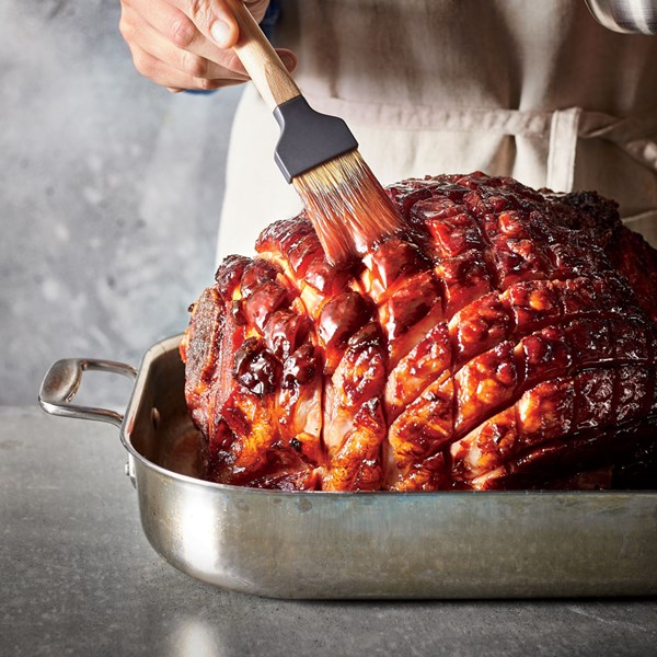 Ruby Port ham glaze