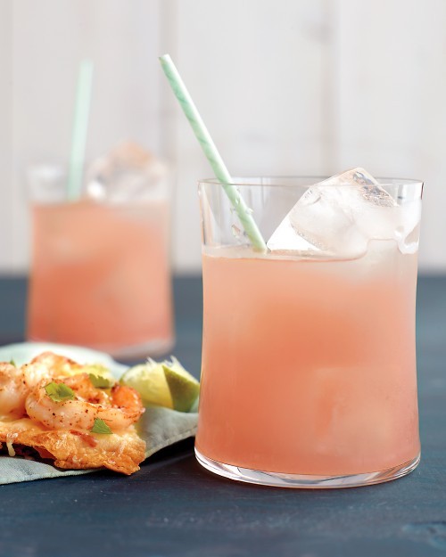 Ruby red tequila cocktails