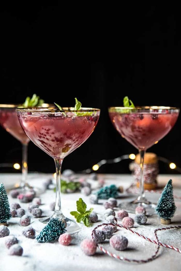 Rudolph's rockin' pomegranate jingle juice punch