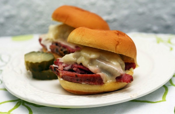 Rueben sliders