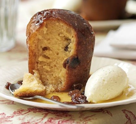 Rum babas with Chantilly cream