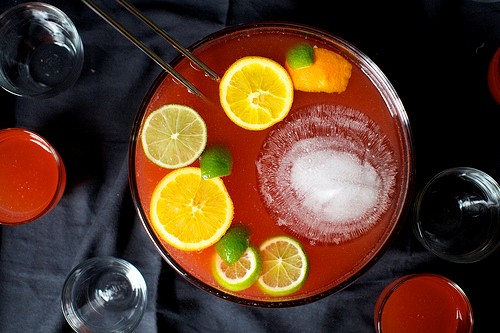 Rum Campari punch