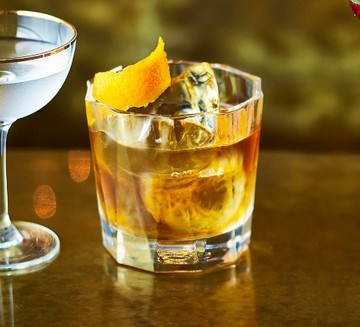 Rum old-fashioned