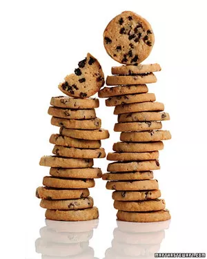 Rum raisin shortbread