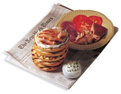 Rum-smoked salmon